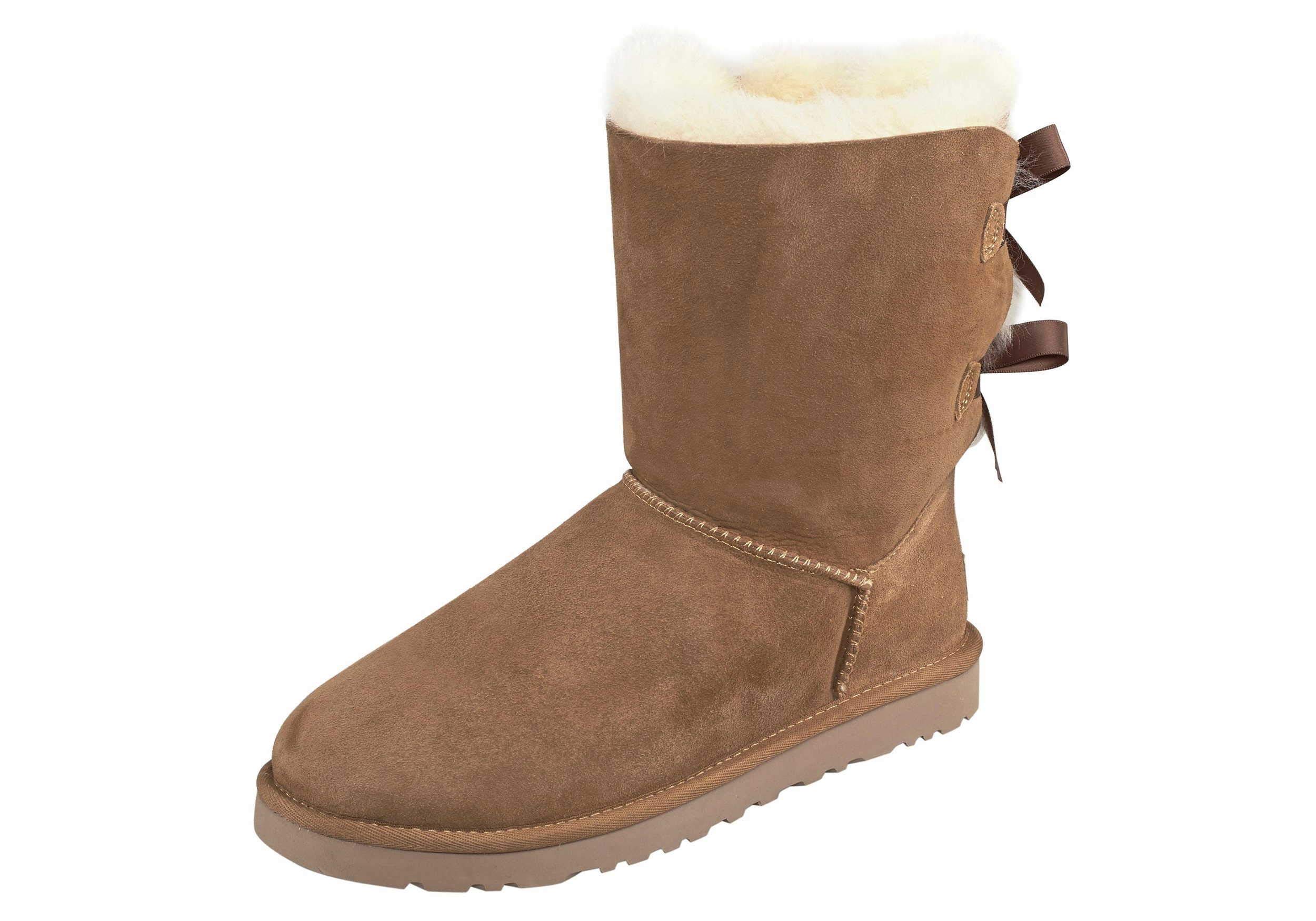 Foto 2 pulgar | Bota Ugg Bailey Bow Ii Para Mujer, Color Castaño, Talla 10 - Venta Internacional.