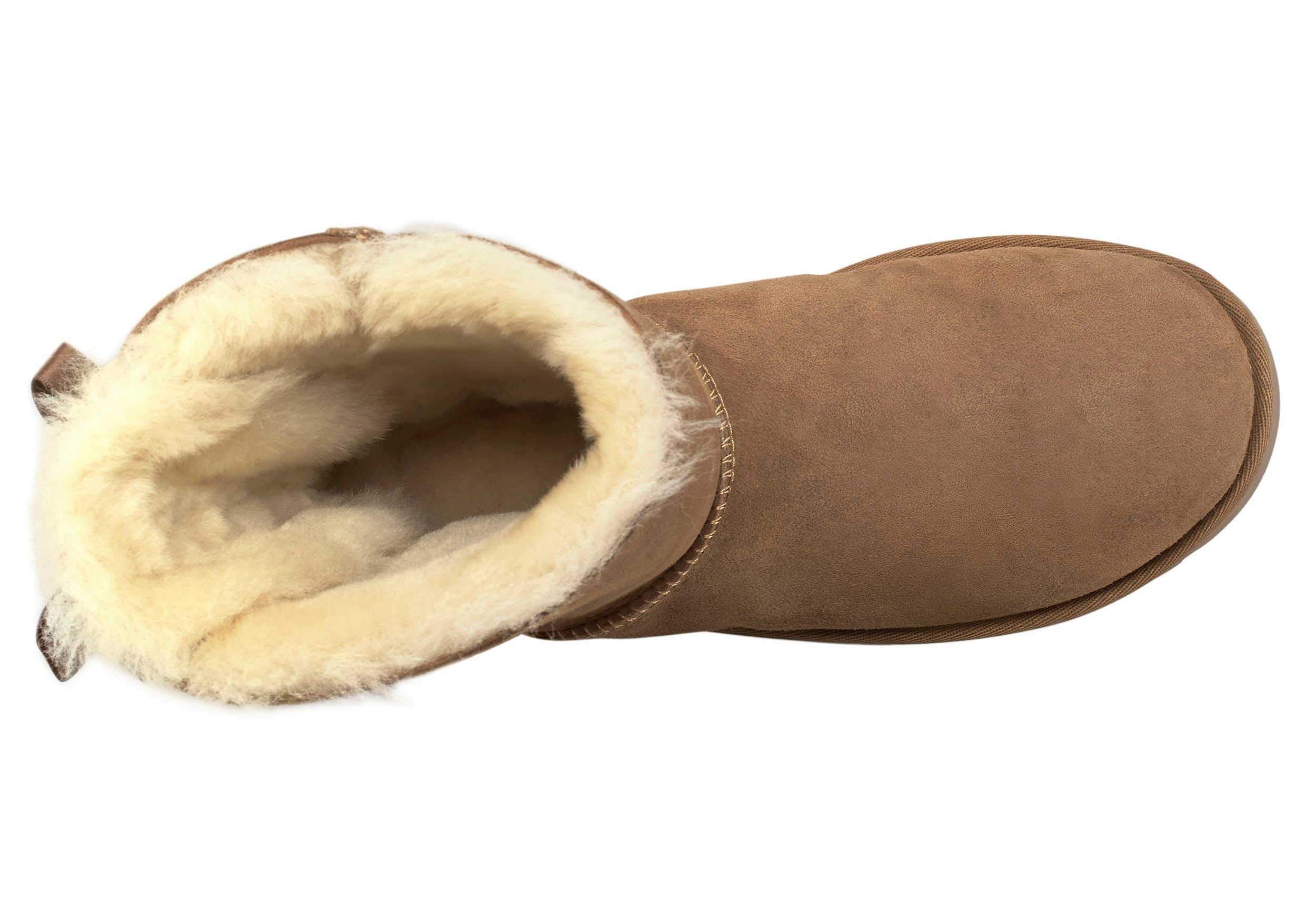 Foto 5 pulgar | Bota Ugg Bailey Bow Ii Para Mujer, Color Castaño, Talla 10 - Venta Internacional.