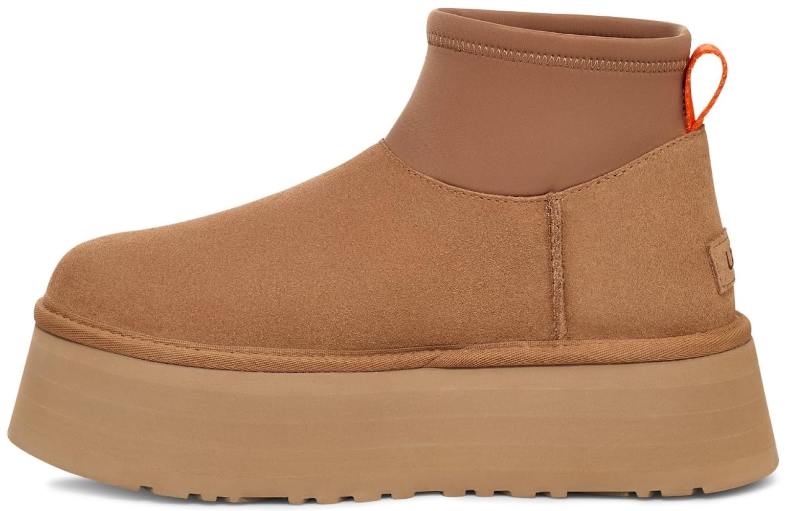 Foto 2 pulgar | Bota Moderna Ugg Classic Mini Dipper Para Mujer, Castaña, Talla 11 - Venta Internacional.