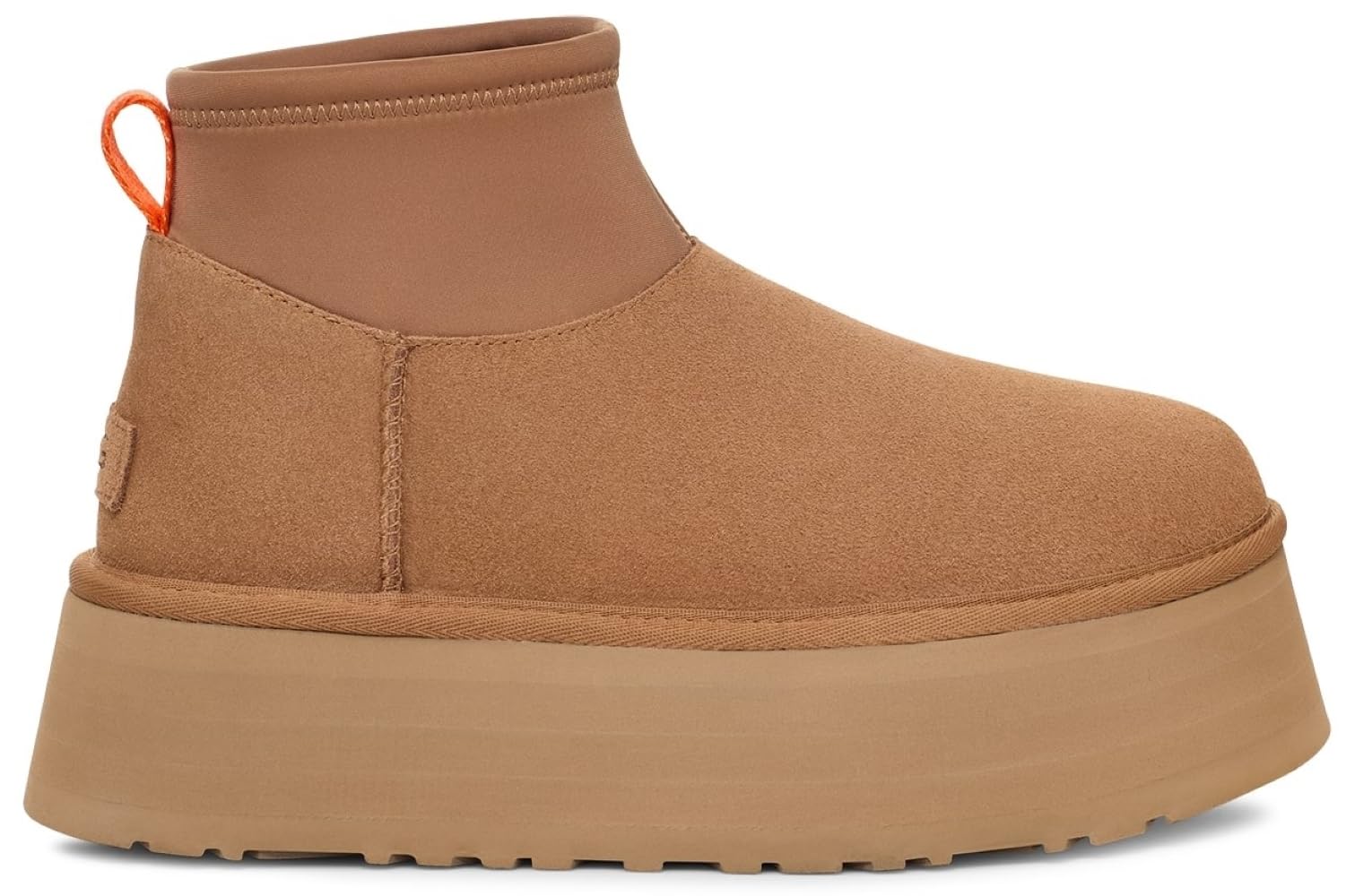 Foto 2 | Bota Moderna Ugg Classic Mini Dipper Para Mujer, Castaña, Talla 11 - Venta Internacional.