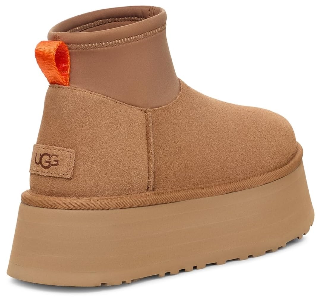 Foto 7 pulgar | Bota Moderna Ugg Classic Mini Dipper Para Mujer, Castaña, Talla 11 - Venta Internacional.