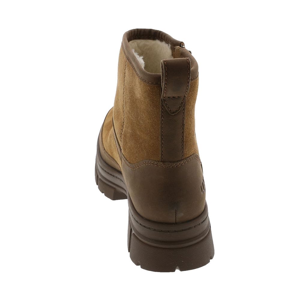 Foto 7 pulgar | Botas De Moda Ugg Ashton Para Mujer, De Gamuza Castaña, Impermeables - Venta Internacional.