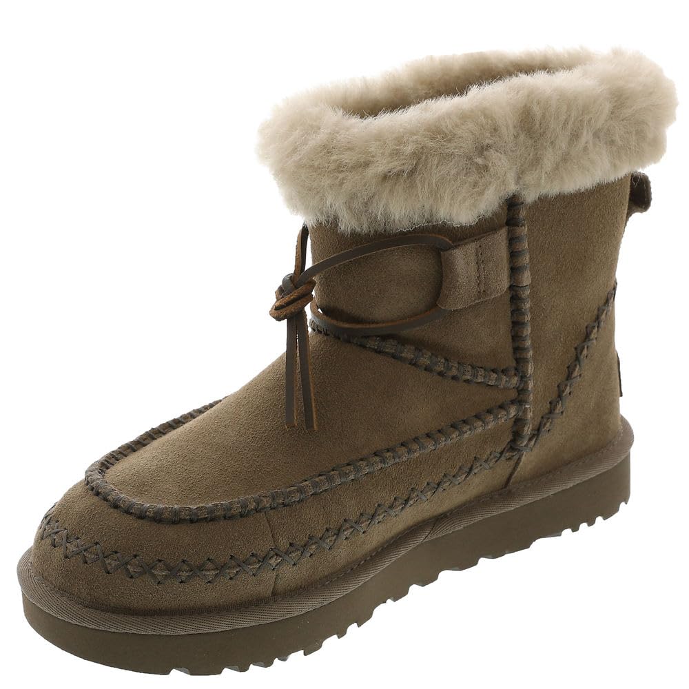 Foto 5 pulgar | Bota Moderna Ugg Classic Mini Alpine Para Mujer En Nogal Americano, Talla 6 - Venta Internacional.