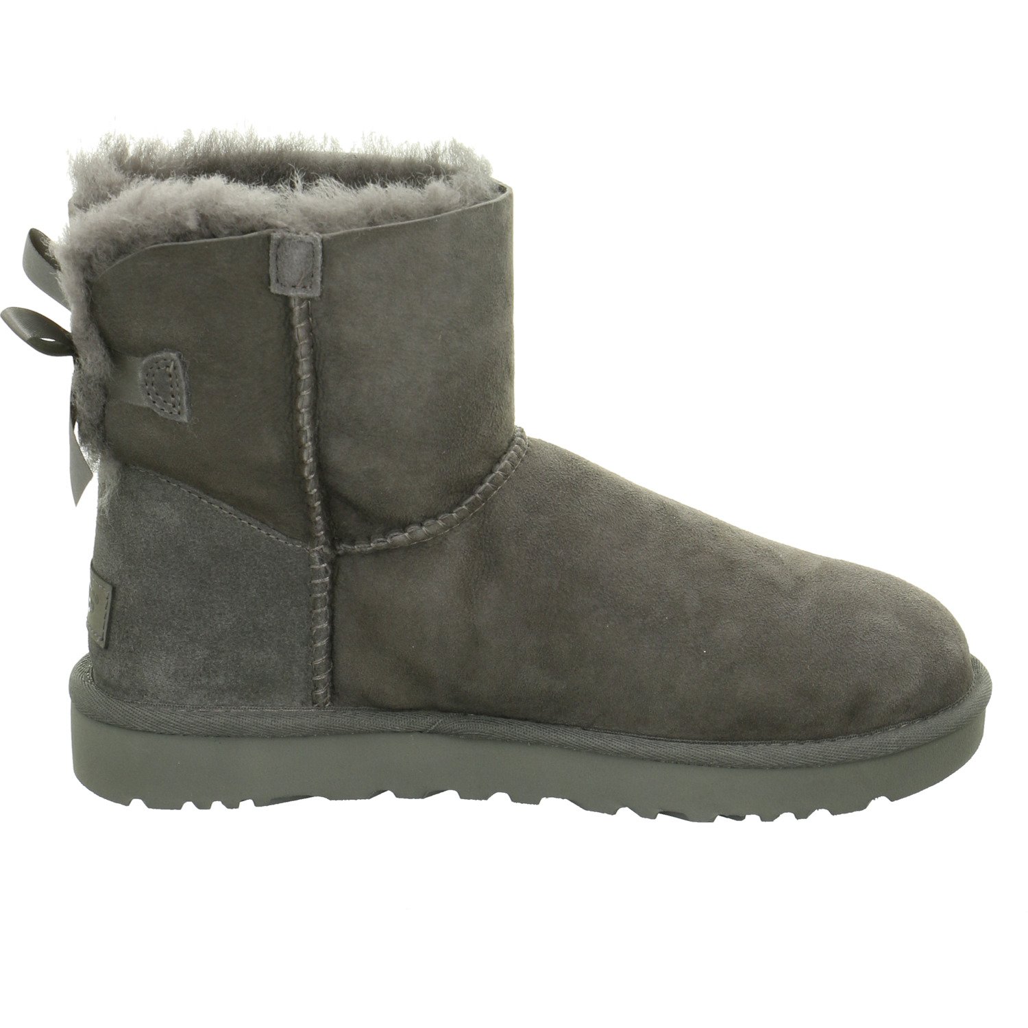 Foto 5 pulgar | Bota Ugg Mini Bailey Bow Ii Para Mujer, Color Gris, Talla 10 - Venta Internacional.