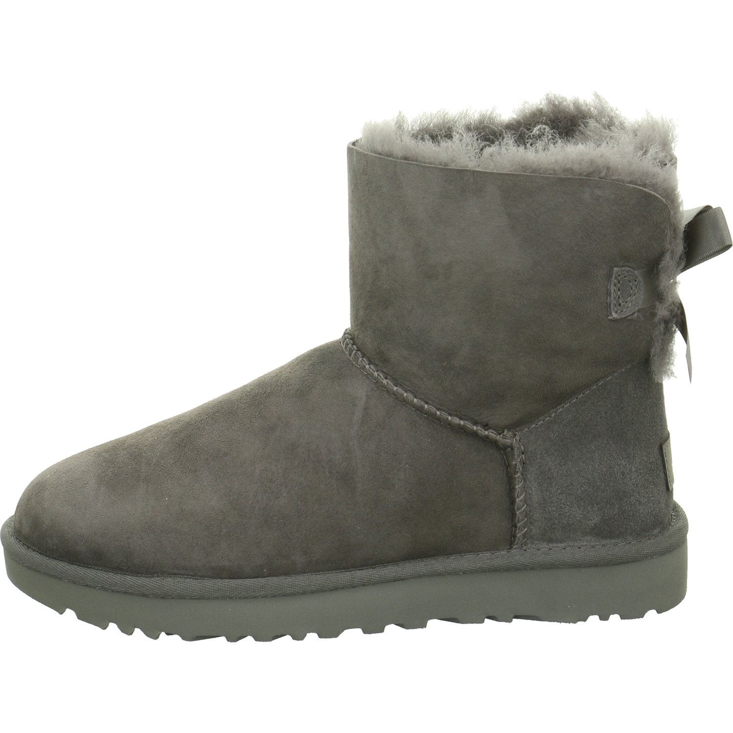 Foto 6 pulgar | Bota Ugg Mini Bailey Bow Ii Para Mujer, Color Gris, Talla 10 - Venta Internacional.