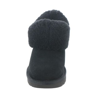 Foto 5 | Bota Ugg Ultra Mini Ugg Braid Para Mujer, Color Negro, Talla 6 - Venta Internacional.