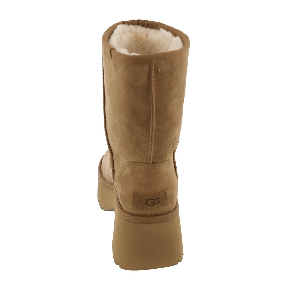 Foto 7 pulgar | Bota De Moda Ugg Classic Short New Heights Para Mujer, Color Castaño - Venta Internacional.