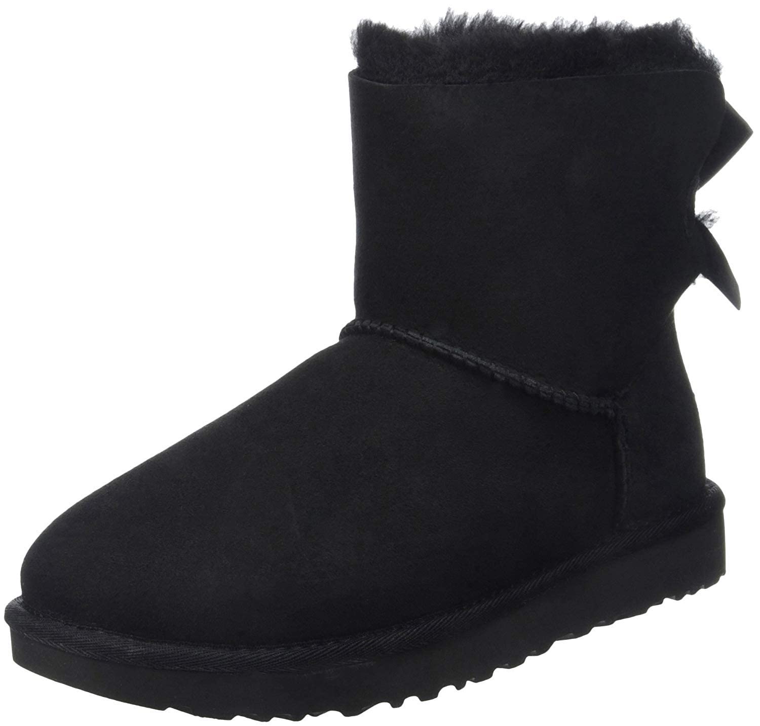 Bota Ugg Mini Bailey Bow Ii Para Mujer, Talla 10, Color Negro - Venta Internacional.