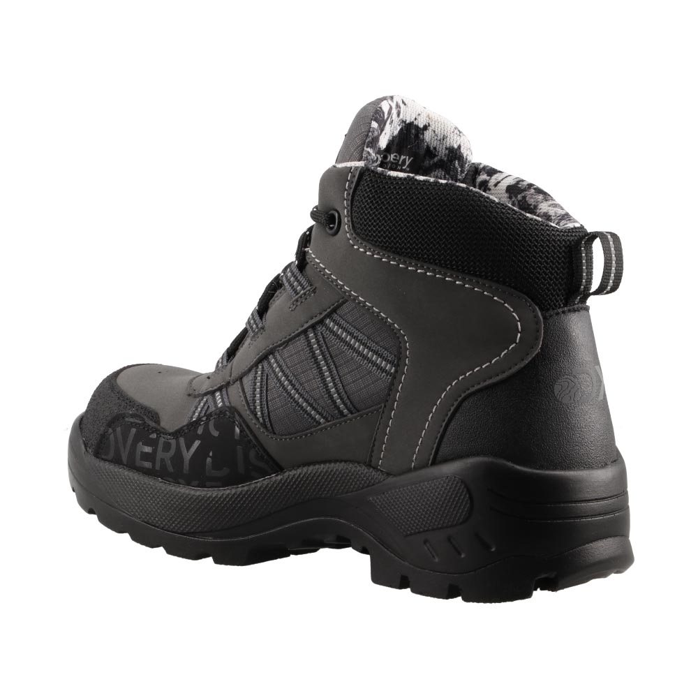 Foto 4 | Bota Casquillo Trabajo De Mujer Discovery 2507 Nobouck Gris Botín De Dama Casco Poliamida Talla 22 A 27 M