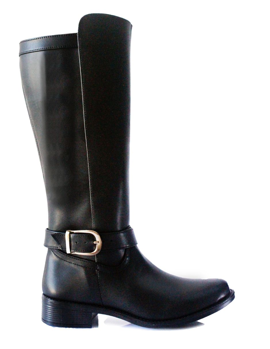 Foto 2 pulgar | Bota Larga Fusion Urbana Negro Gallop