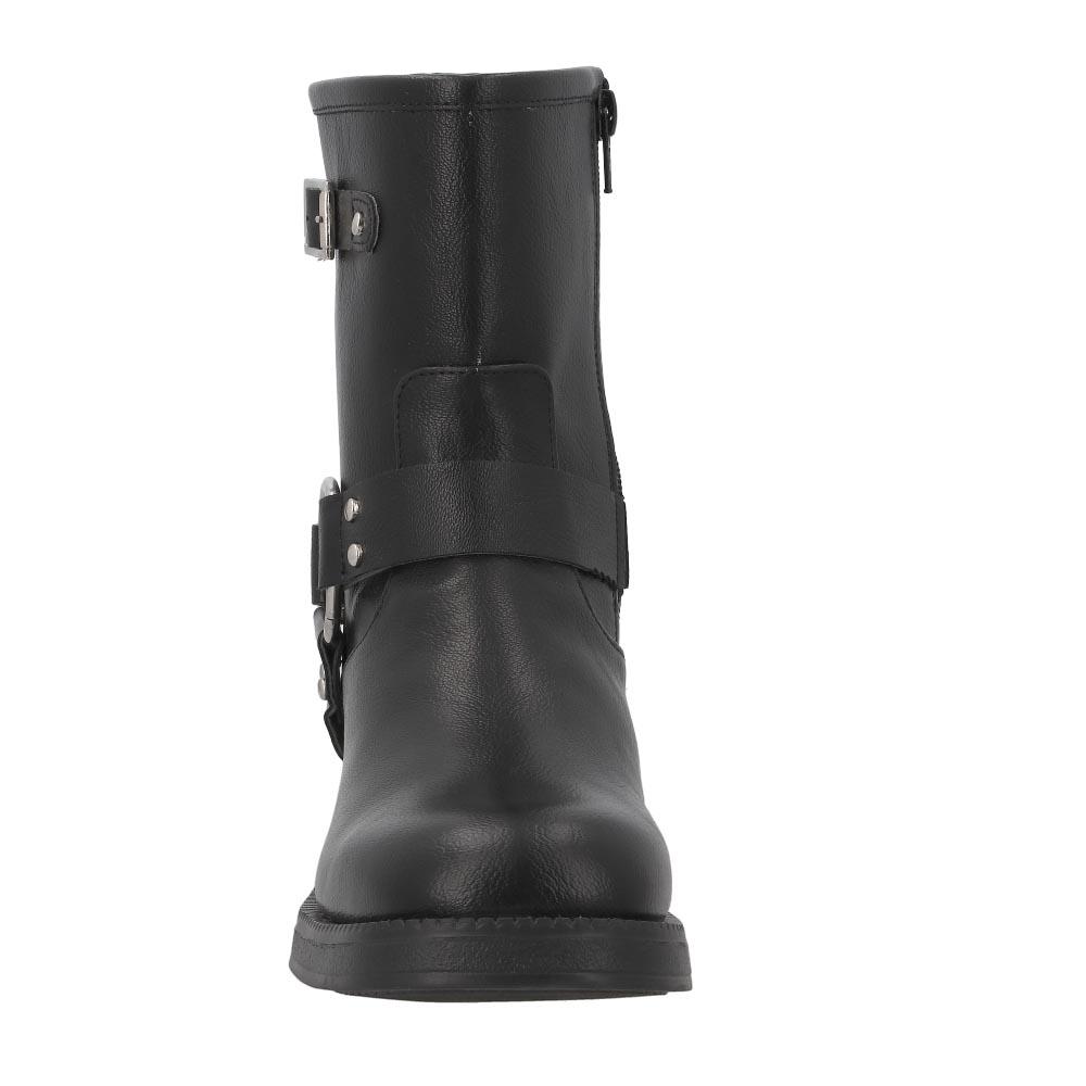 Foto 4 | Botin Real Jungle Mujer Durables Tacon Medio Negro