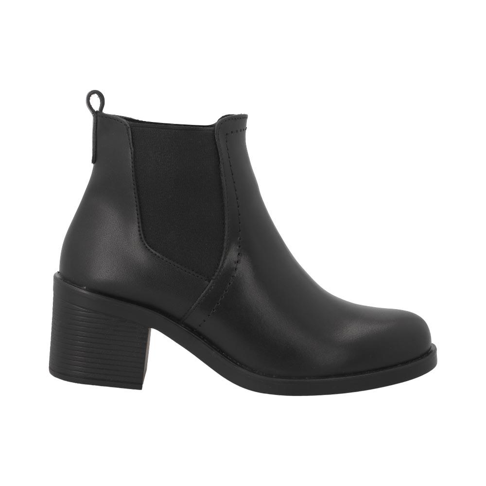 Botas Mujer Green Love Elastico Comodas Confort Piel Negro