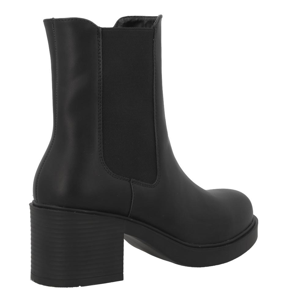 Foto 4 pulgar | Bota Mujer Real Jungle Corta Dama Cómoda Negro