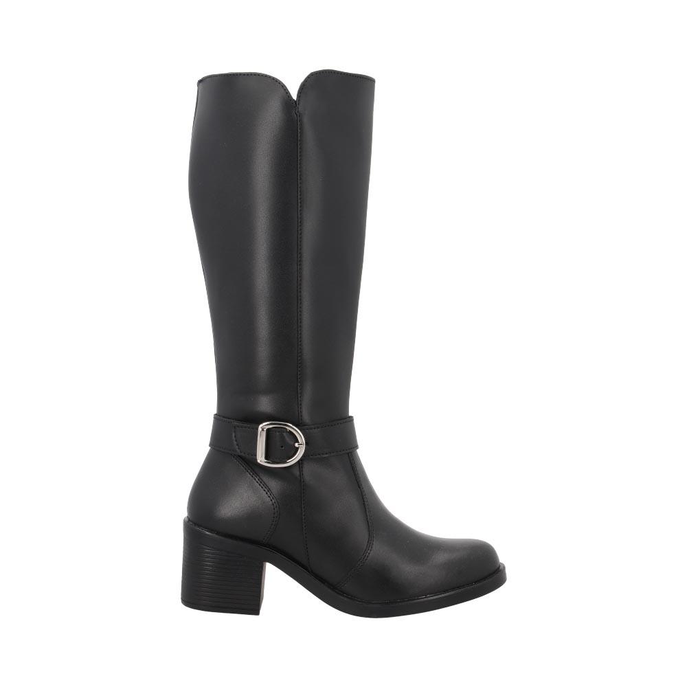 Foto 2 pulgar | Botas Mujer Green Love Ajustable Dama Con Hebilla Negro