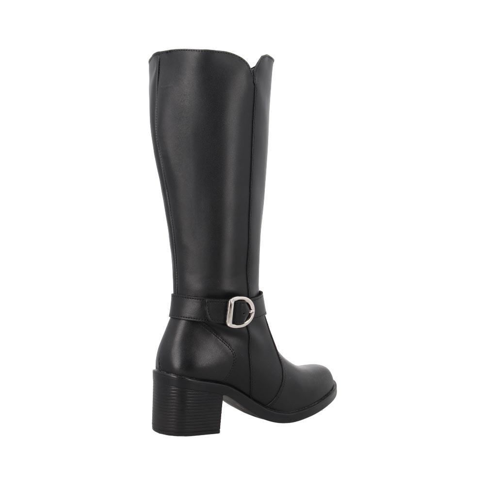 Foto 4 pulgar | Botas Mujer Green Love Ajustable Dama Con Hebilla Negro