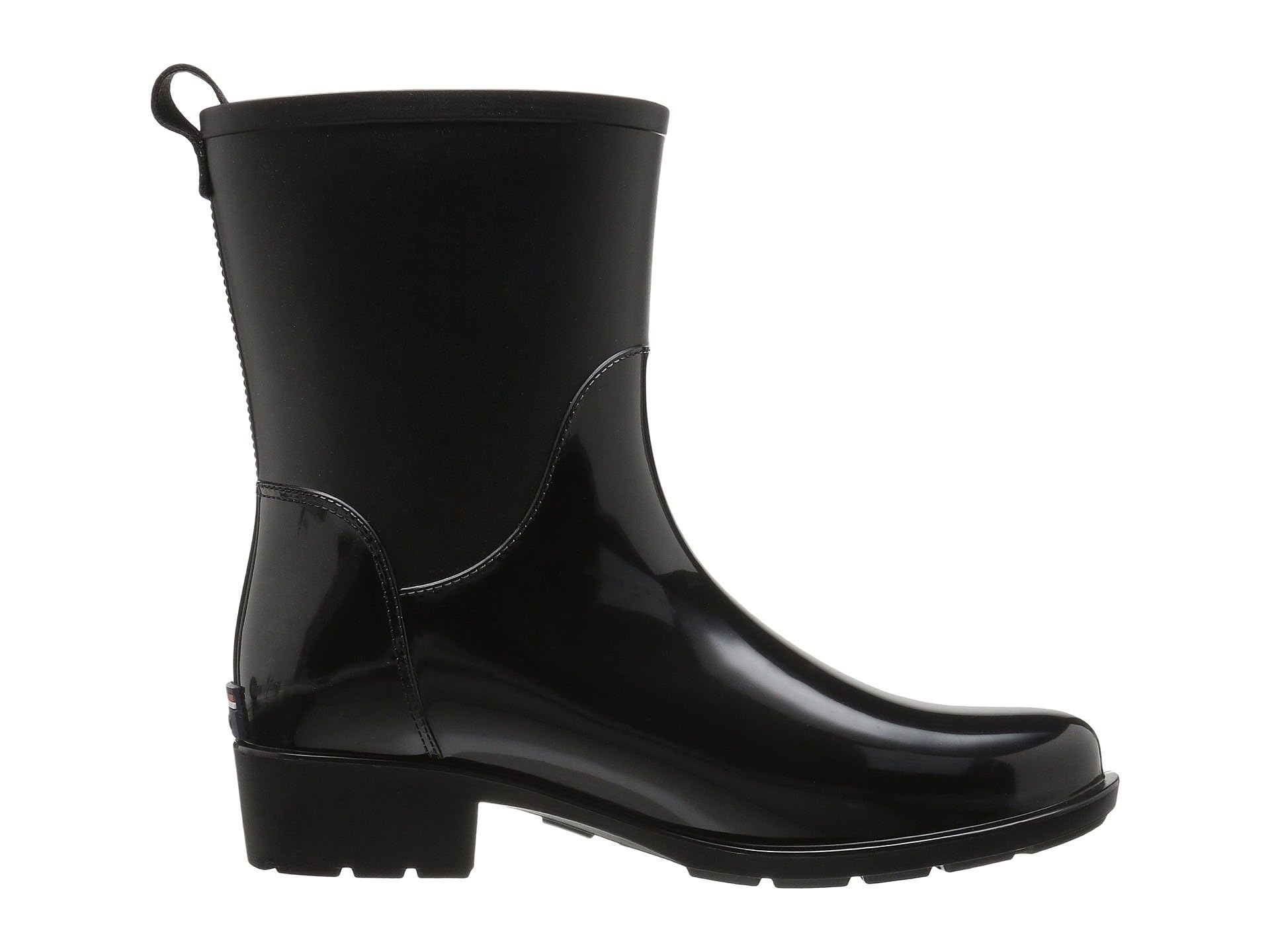 Foto 7 pulgar | Botín Impermeable Tommy Hilfiger Kippa Negro Sintético Para Mujer - Venta Internacional.