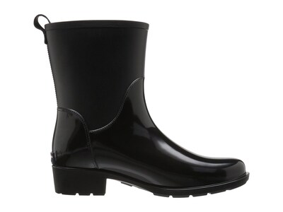 Foto 6 | Botín Impermeable Tommy Hilfiger Kippa Negro Sintético Para Mujer - Venta Internacional.
