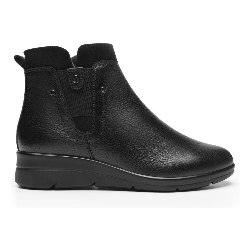 Botín Flexi Negro Para Mujer [fff3702] Negro