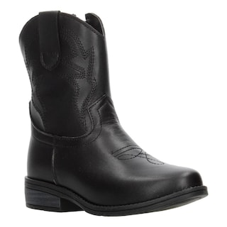 Foto 2 | Botas Vaqueras Mujer Jr. Tropicana Negro Casual Juvenil Negro