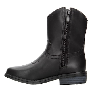Foto 5 | Botas Vaqueras Mujer Jr. Tropicana Negro Casual Juvenil Negro