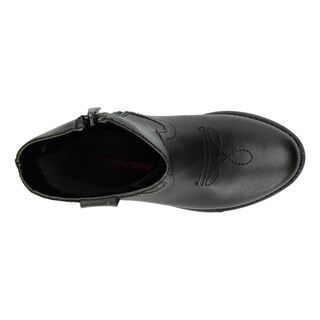 Foto 8 | Botas Vaqueras Mujer Jr. Tropicana Negro Casual Juvenil Negro