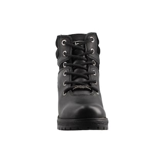 Foto 5 | Botas Jeep 19051 Negro Botín En Piel Para Dama Casuales Mujer Talla 22 A 27 M