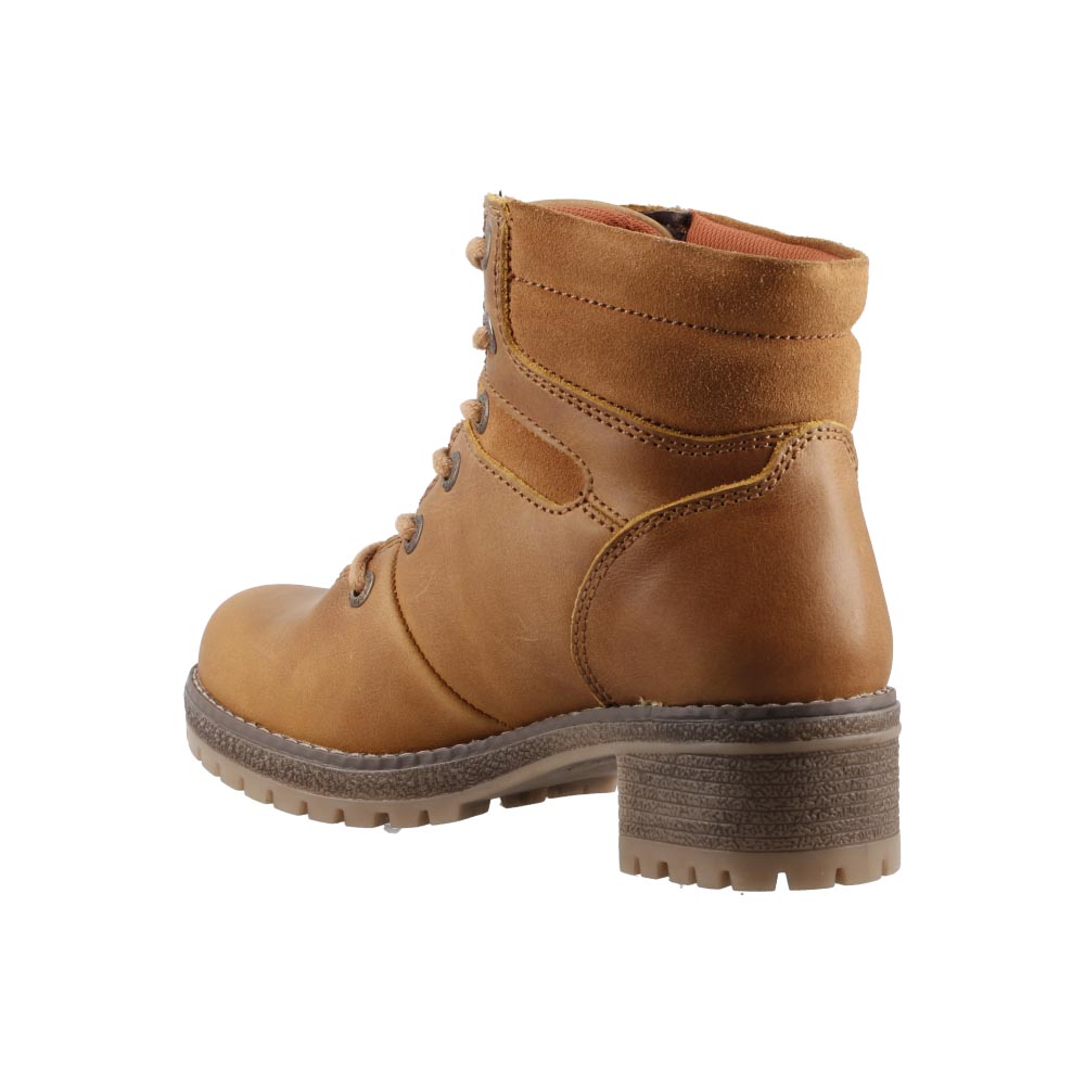 Foto 4 | Botas Jeep 19051 Miel Botín En Piel Para Dama Casuales Mujer Talla 22 A 27 M