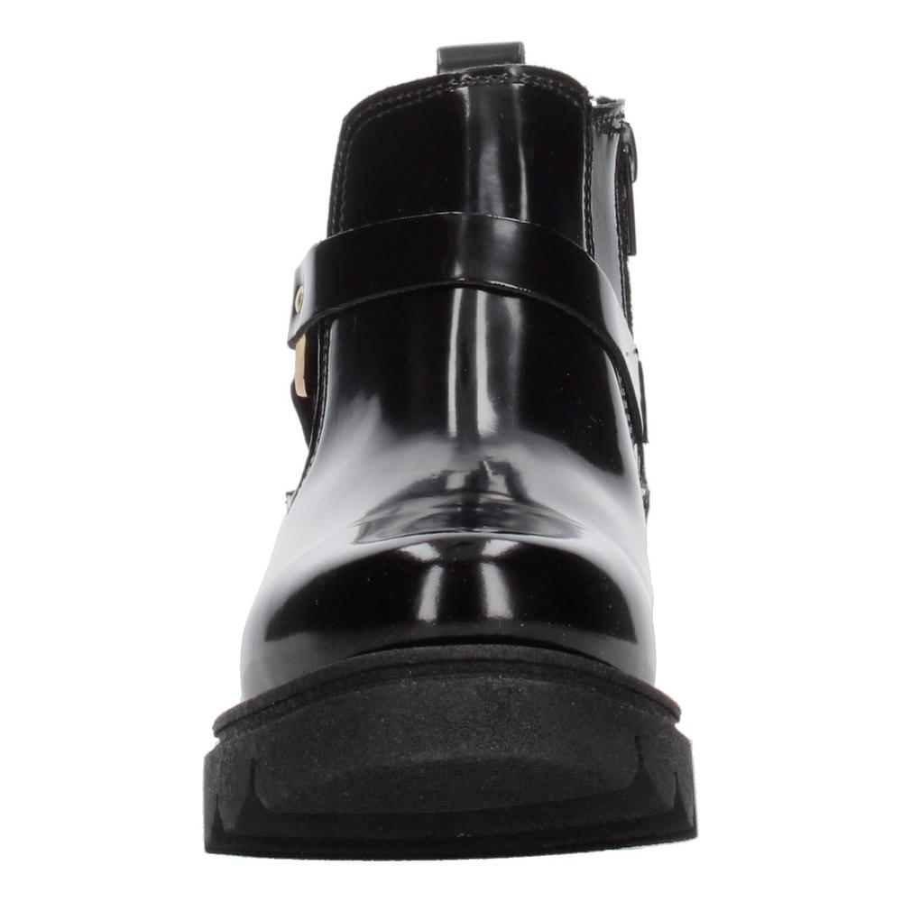 Foto 7 pulgar | Bota Mujer Jakuna Negro Tipo Chelsea Plataforma Para Dama Negro