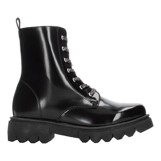 Foto 1 | Bota Borcegos Mujer Jakuna Color Negro Cintas Ajustables Negro