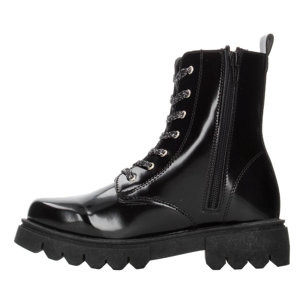 Foto 5 | Bota Borcegos Mujer Jakuna Color Negro Cintas Ajustables Negro