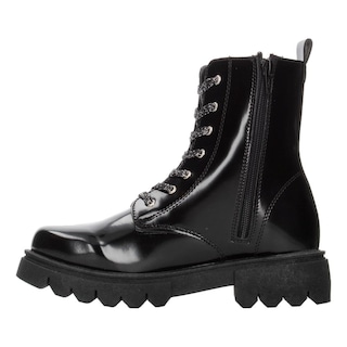 Foto 5 | Bota Borcegos Mujer Jakuna Color Negro Cintas Ajustables Negro