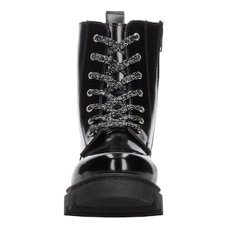 Foto 6 | Bota Borcegos Mujer Jakuna Color Negro Cintas Ajustables Negro