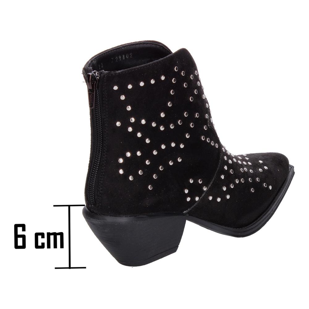 Foto 5 pulgar | Botín Berlin Negro Para Mujer [bli68] Negro