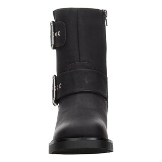 Foto 6 | Botines Mujer Berlin Negro Doble Hebilla Tacón 5 Cm Negro