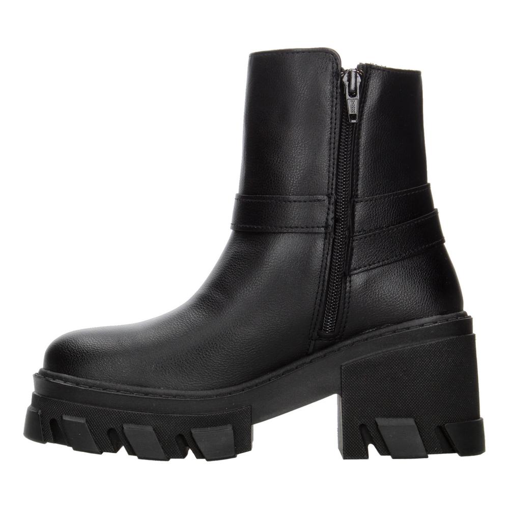Foto 5 | Botín Mujer Berlín Negro Tacón 7.5 Cm Hebilla Dama Negro