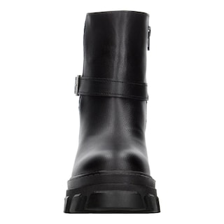 Foto 6 | Botín Mujer Berlín Negro Tacón 7.5 Cm Hebilla Dama Negro