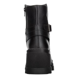 Foto 7 | Botín Mujer Berlín Negro Tacón 7.5 Cm Hebilla Dama Negro