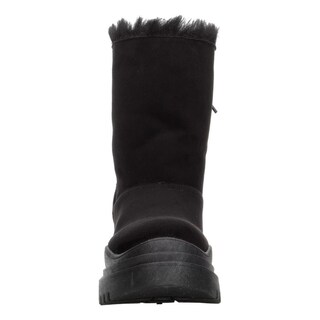 Foto 6 | Botines Mujer Berlin Negro Platafroma 4.5 Cm Invierno Negro