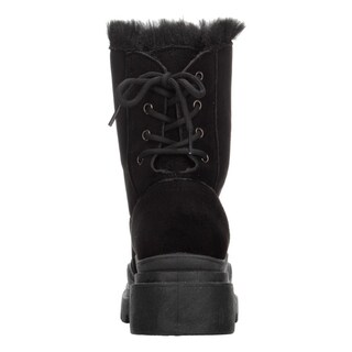 Foto 7 | Botines Mujer Berlin Negro Platafroma 4.5 Cm Invierno Negro