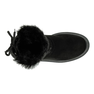 Foto 8 | Botines Mujer Berlin Negro Platafroma 4.5 Cm Invierno Negro