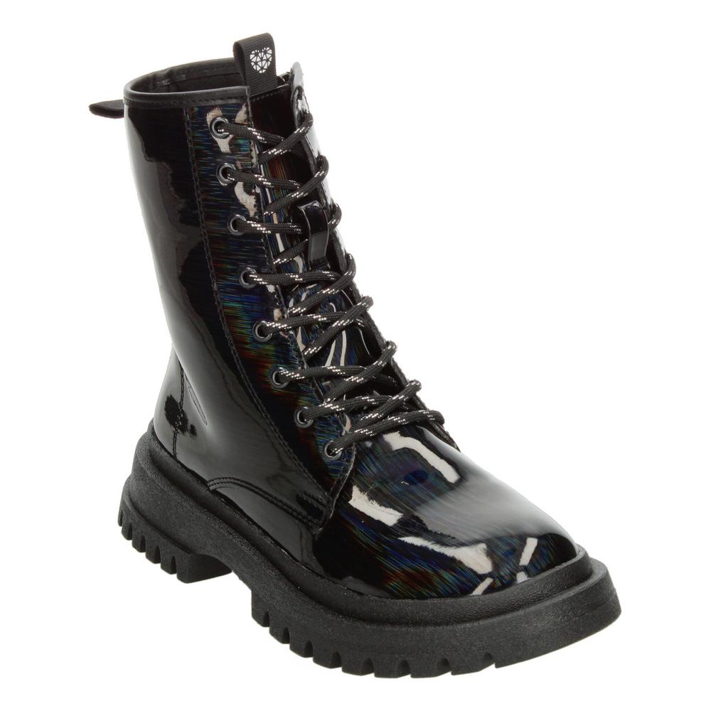 Foto 5 pulgar | Bota Mujer Jr. Tropicana Negro Plataforma 4 Cm Cintas Dama Negro