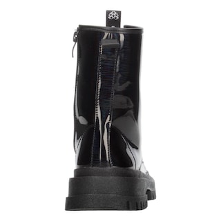 Foto 7 | Bota Mujer Jr. Tropicana Negro Plataforma 4 Cm Cintas Dama Negro