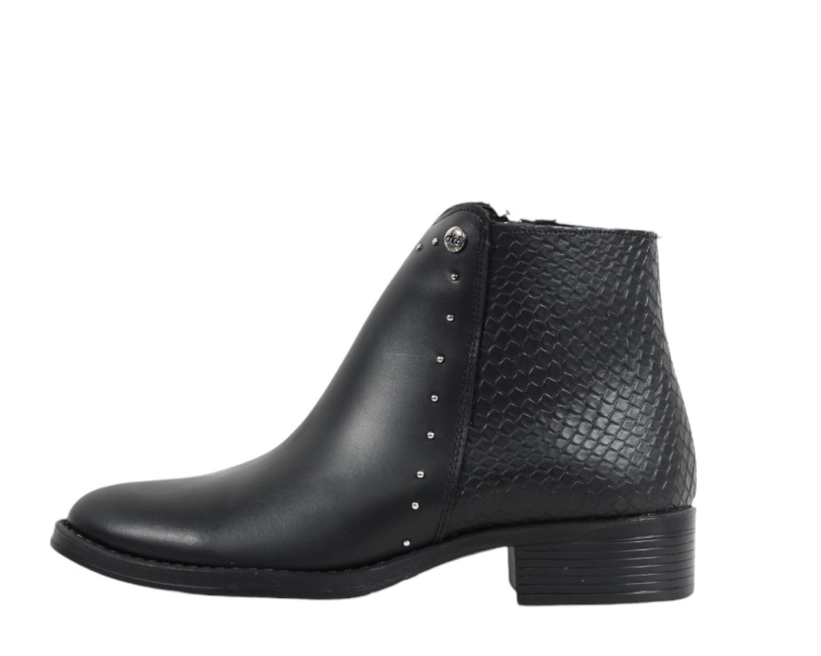 Foto 2 | Botin Mujer Bonita 2304 Negro Comodo Antiderrapante