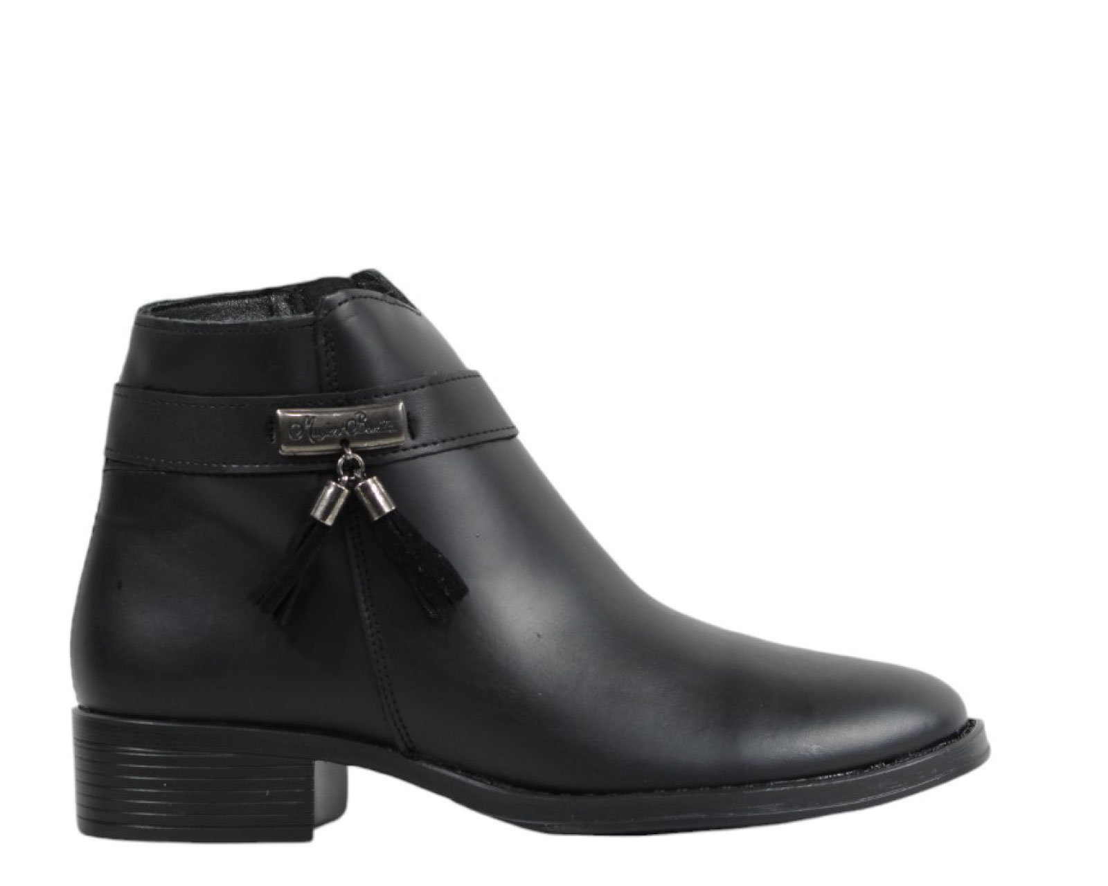 Foto 1 | Botin Mujer Bonita 2308 Negro Comodo Antiderrapante