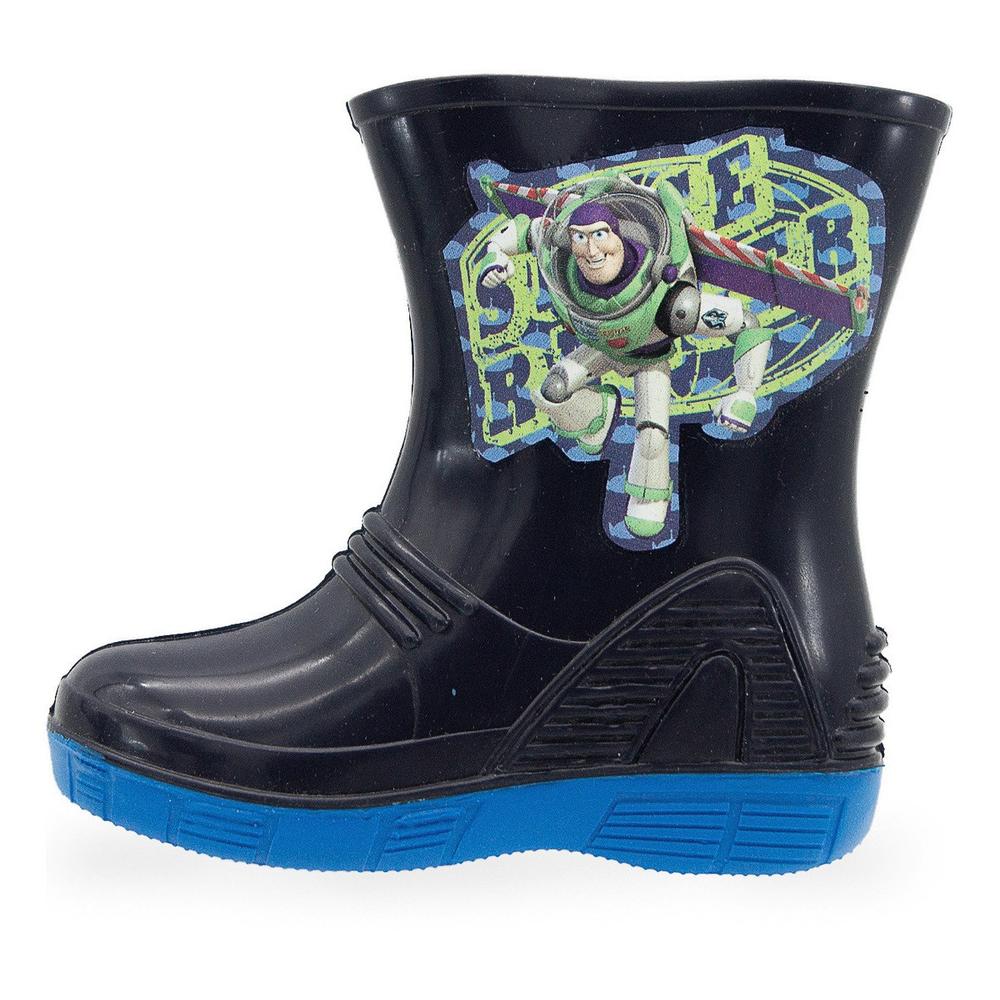Foto 2 | Bota Lluvia Buzz Ligthyear Bubble Gummers Astro Marino 13-21 Azul Marino