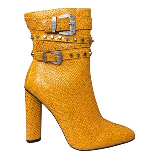 Foto 1 | Botas Cinamon Mostaza Para Dama Ap