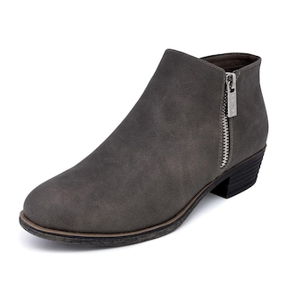 Foto 1 | Botines Nautica Alara Para Mujer, Piel Vegana, Color Gris, Talla 7.5 - Venta Internacional.