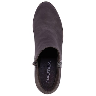 Foto 4 | Botines Nautica Alara Para Mujer, Piel Vegana, Color Gris, Talla 7.5 - Venta Internacional.