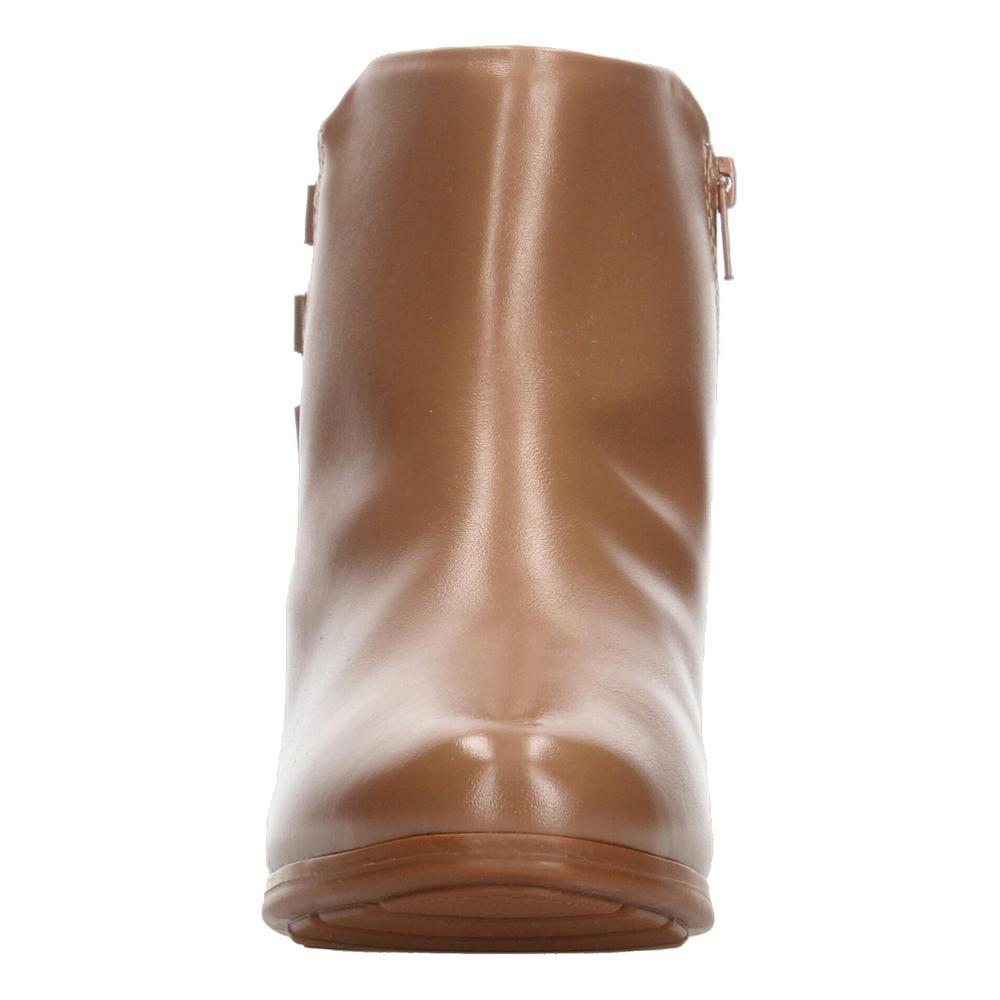 Foto 7 pulgar | Botines Mujer Modare Café Camello Tacón 5 Cm Para Dama Cafe