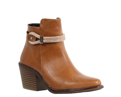 Foto 3 | Botines Mujer Sttivali 1806 Tan